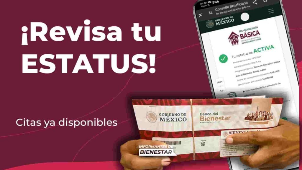 Beca Benito Juárez ¡Revisa tu ESTATUS! ya puedes consultar fecha y